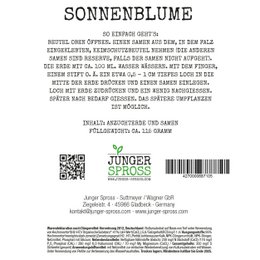 En pose med solskin (solsikke)
