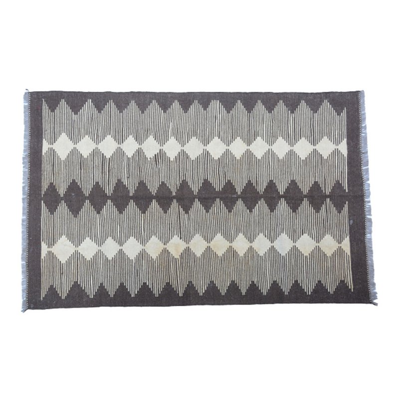 Alfombra Kilim moderna cielo pálido