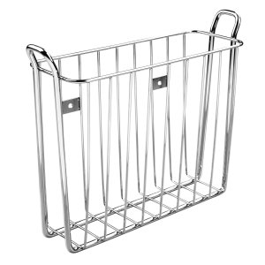 Idesign - klassischer Magazinhalter - Silber