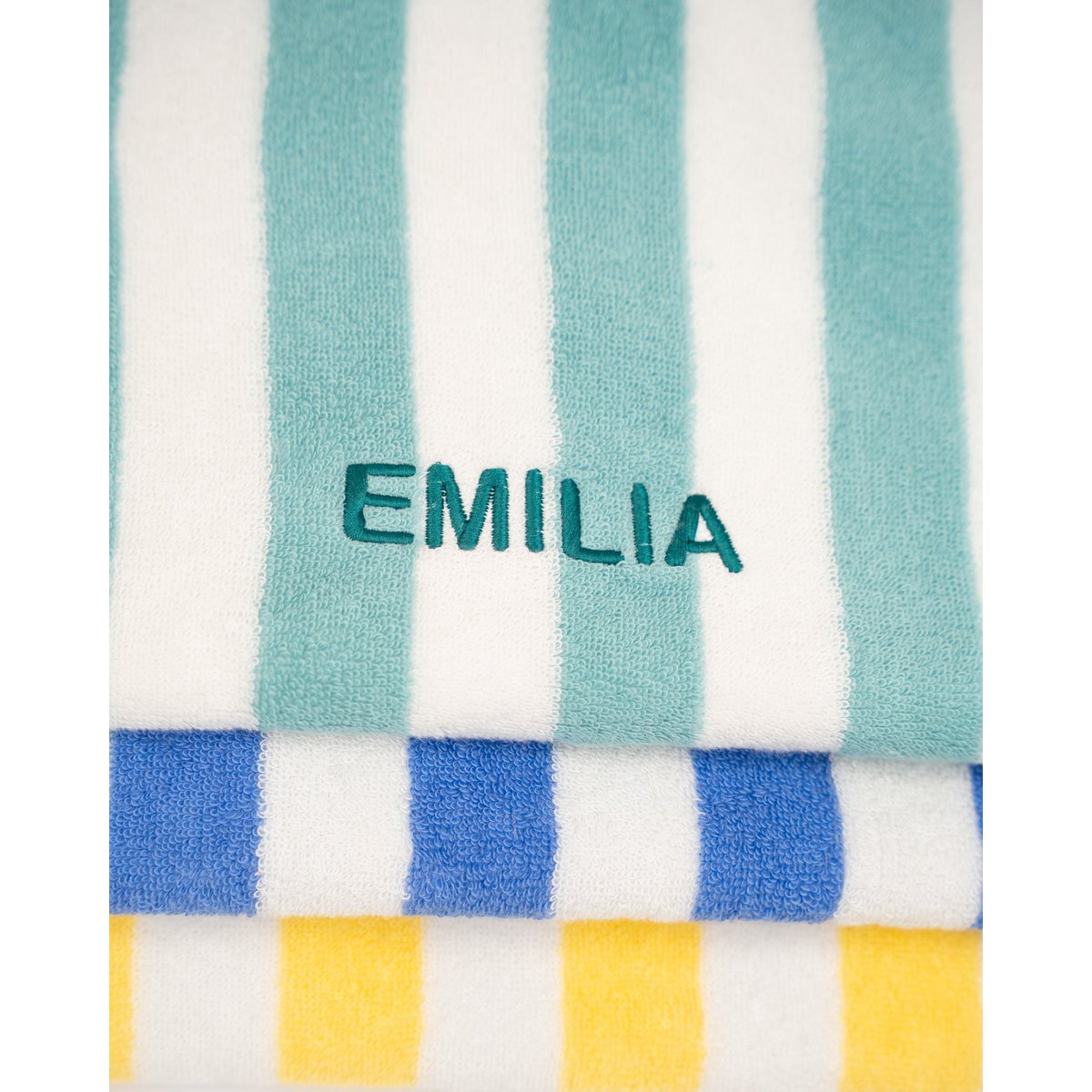 Kids Bath Beach Poncho Aqua