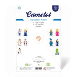 Camelot Paper Finger dukker