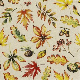 Lunch-Servietten aus Recycling-Tissue "Leaves Allover"
