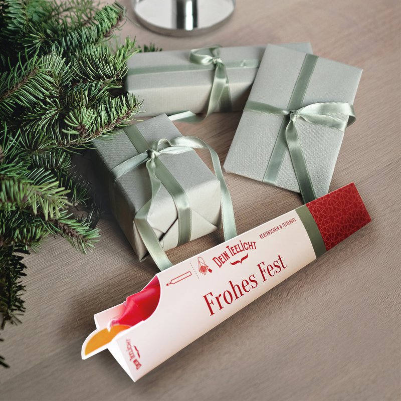 YOUR TEALIGHT / Candlelight and tea enjoyment / Happy Holidays / VE 12