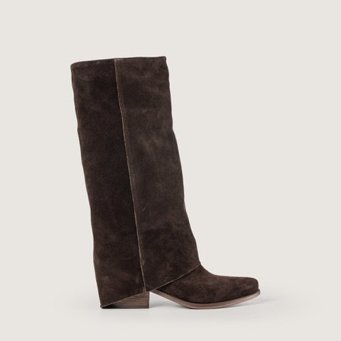 Paloma Dark Brown Texan Boots