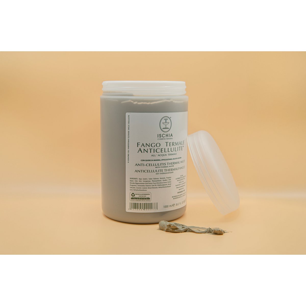 Barro Termal Anticelulítico - Tarro 1000 ml