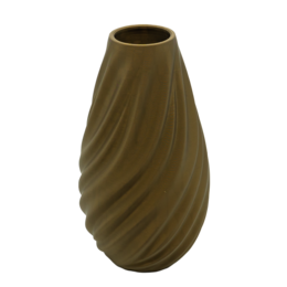 Lunaris 3D vase - 3D printet vase - Bæredygtig PLA - Velegnet til kunstige blomster