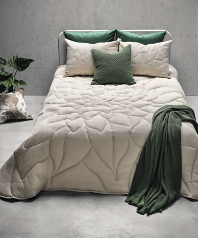 Bedspread Flor beige