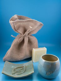 Box Set de salle de bain au naturel