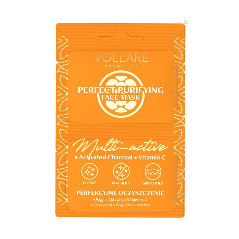 Detox og rensende maske - 2 x 5 ml - Vollaré Cosmetics