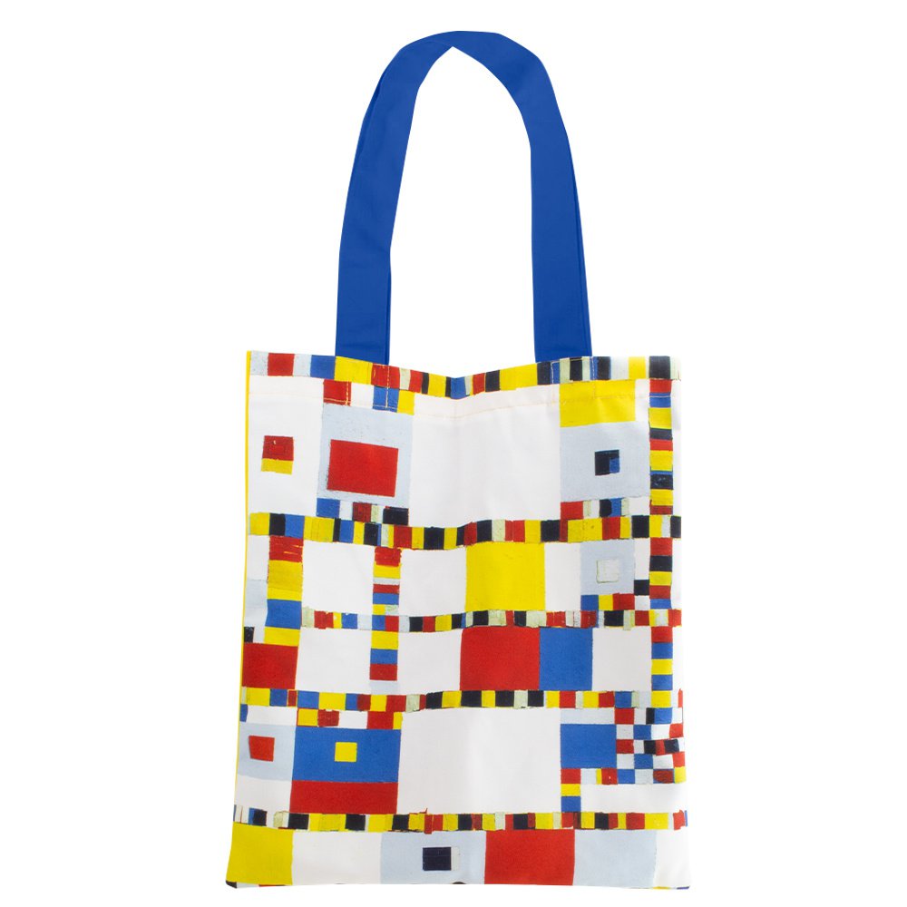 Bomuldsstoftaske Luxe, Mondriaan Victory Boogie Woogie