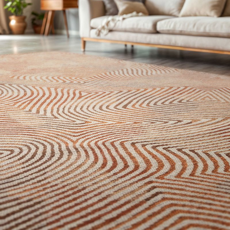 Eco Rug - Indian Sand - Rug red