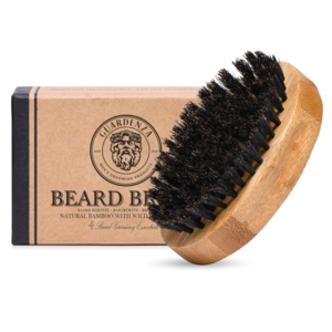 GUARDENZA BEARD BRUSH - Bamboo Wood