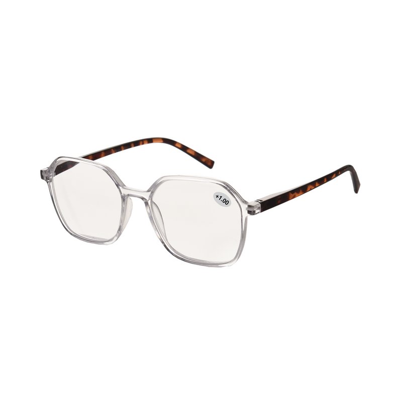 Reading glasses - Camille Transparent and tortoiseshell +1.0