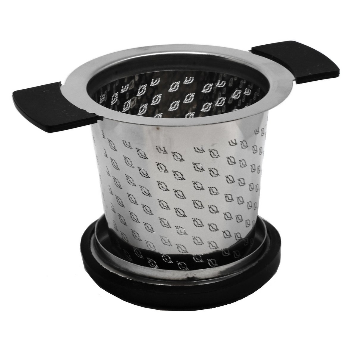 Luxury stainless steel tea strainer with lid