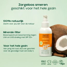 INCIA Natürlicher Sonnenschutz LSF 50+