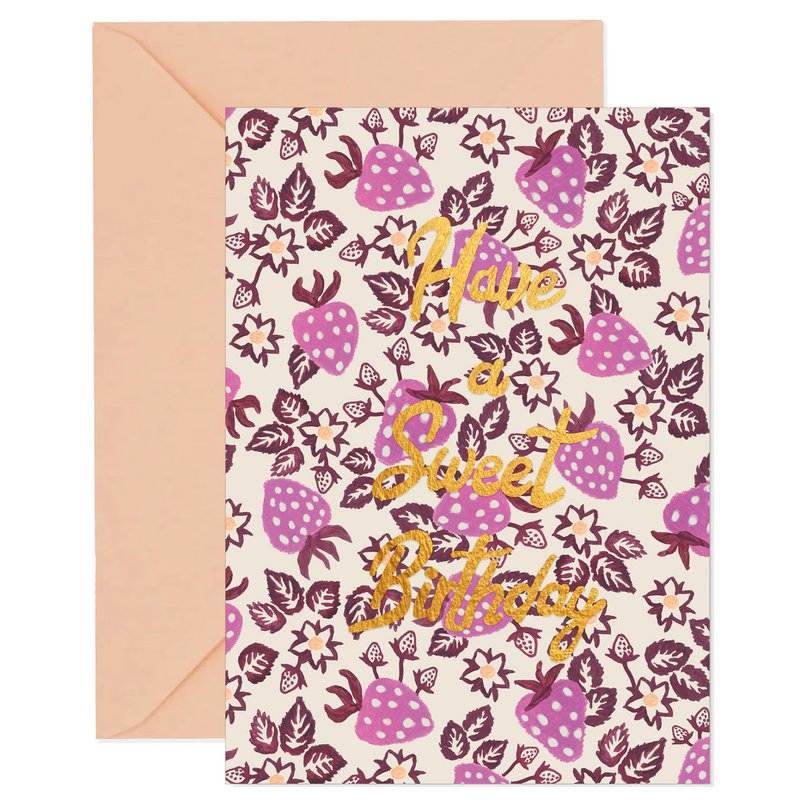 Carte de voeux - Passez un doux anniversaire