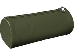 Trousse à stylo Kangaro ronde 20x8,5cm vert foncé