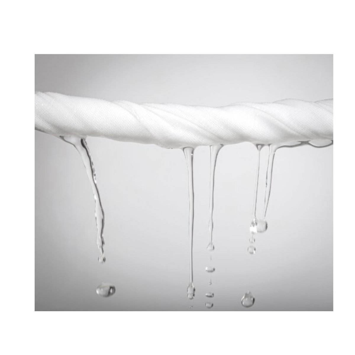 Hydrophile Tücher-Hydrophile Windeln 80×80 cm-Set mit 6 Stück-100% Baumwolle-Weiß