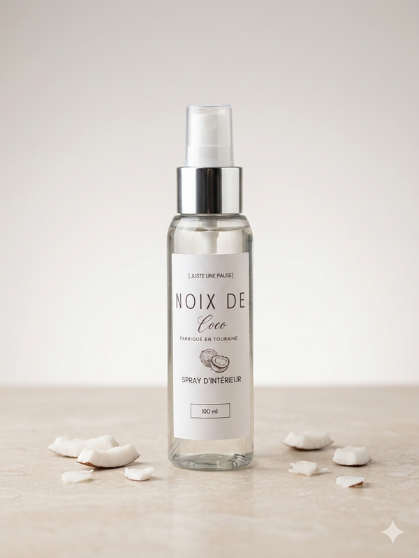 Spray d’Ambiance – Noix de Coco Gourmande (100ml)