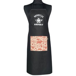Apron, "Barbecue expert" black
