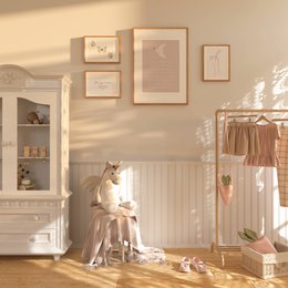 Poster di colombe, poster di colomba della pace, Lascia che sia piccola citazione poster kinderkamer, poster vogel, stampa per ragazze, poster della stanza delle ragazze rosa, poster dell'asilo nido per ragazze