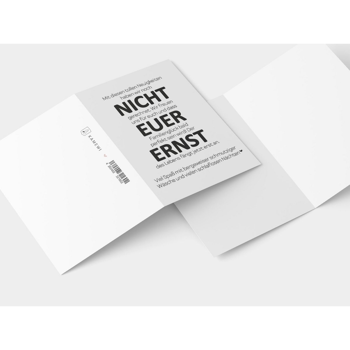 Grußkarte "Nicht euer ernst" Skandalös