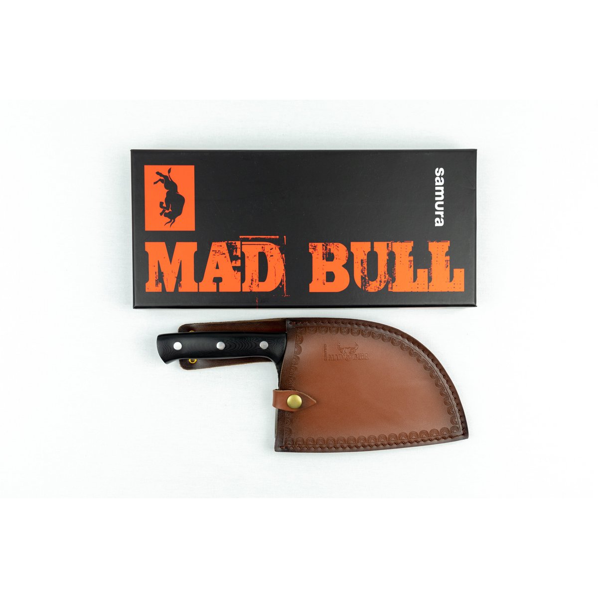 Samura Mad Bull Serbian Chef's Knife 180 mm, Black Handle
