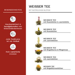 ErblühTea geschenkdoos witte thee (6 soorten)