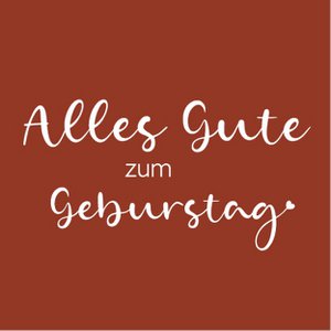 Grußkarte - Alles Gute zum Geburtstag