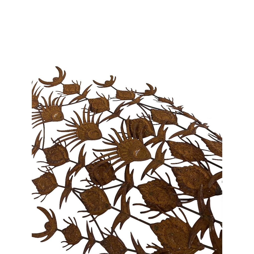 IJzeren pauw, 130x64x65cm
