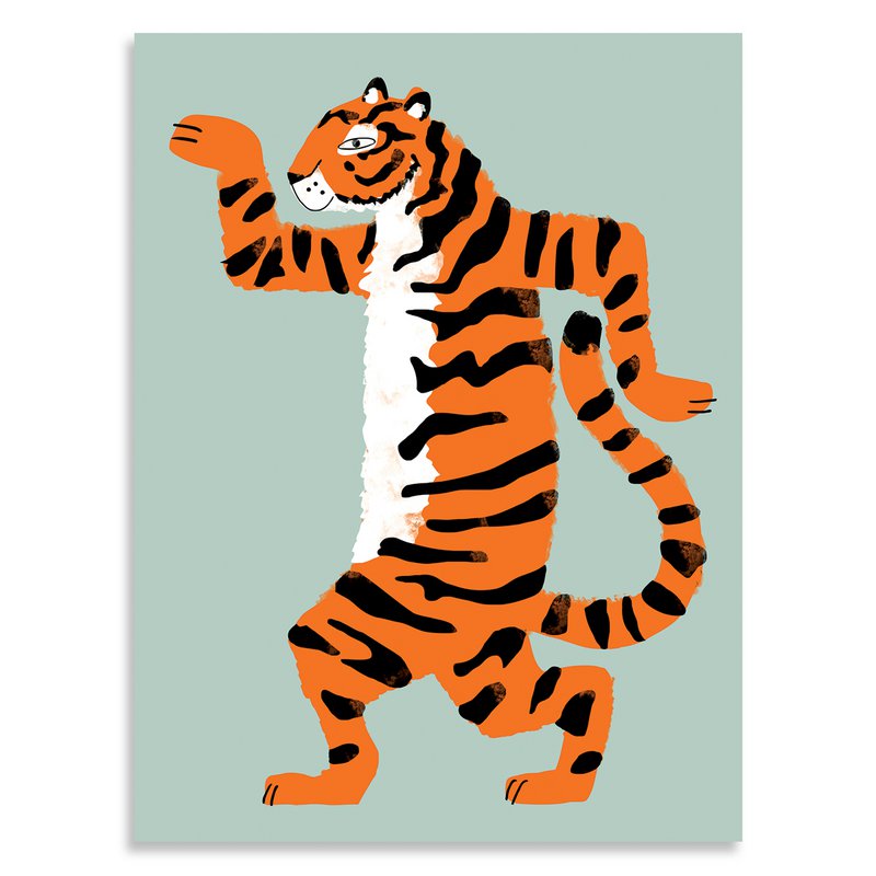 Il poster di Aristide la tigre