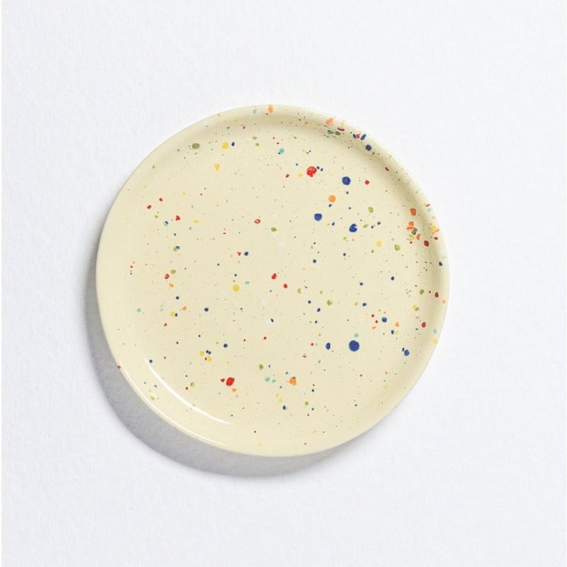 New Party Bread Plate 17cm - Mix 6 Pieces