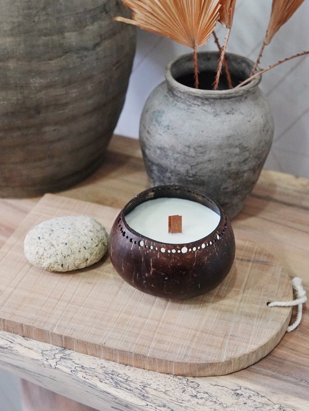 Scented Coconut Candle