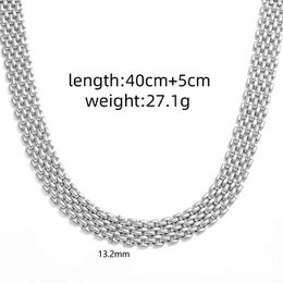 Oliveira – Gold-Silber-Mesh-Choker-Halskette