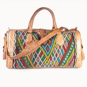 Leather Bag 'Kilim X'