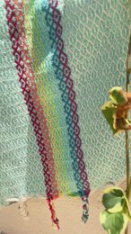 RAINBOW Cotton Hammam Beach & Sauna Towel – Quick Dry – Mint - 180x100 cm