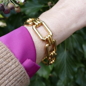 Jojo bracelet gold plated