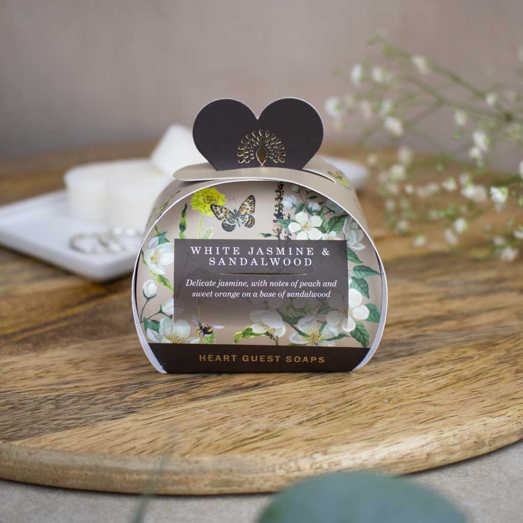 ENGLISH SOAP C° 3x20g - White Jasmine & Sandalwood
