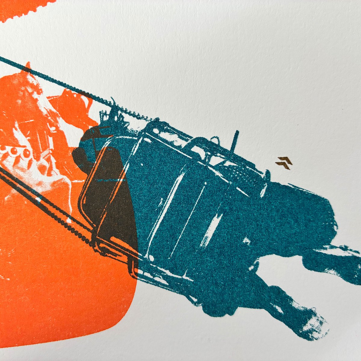 Riso postcard fair no. 3, risography