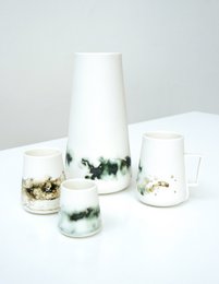 OPGEROLD stor vase