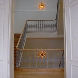 s.luce Diator XL handgesmeed zonneroest en gouden kleuren
