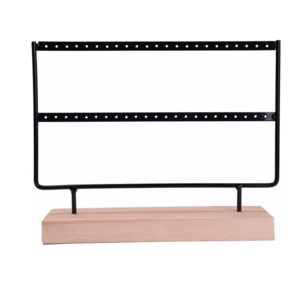 Earring rack black