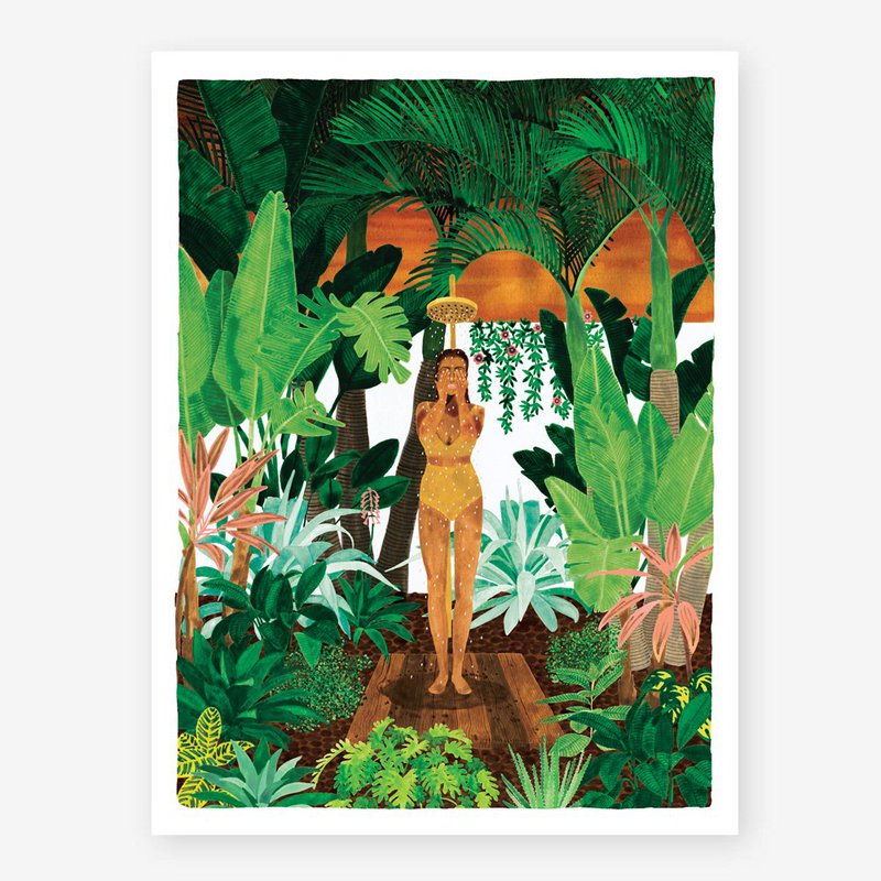 Sommerdusche - Poster