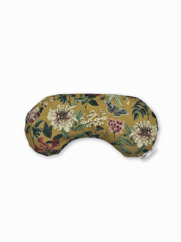 Heizkissen - Augenmaske Kirschkerne - Vintage Blumen
