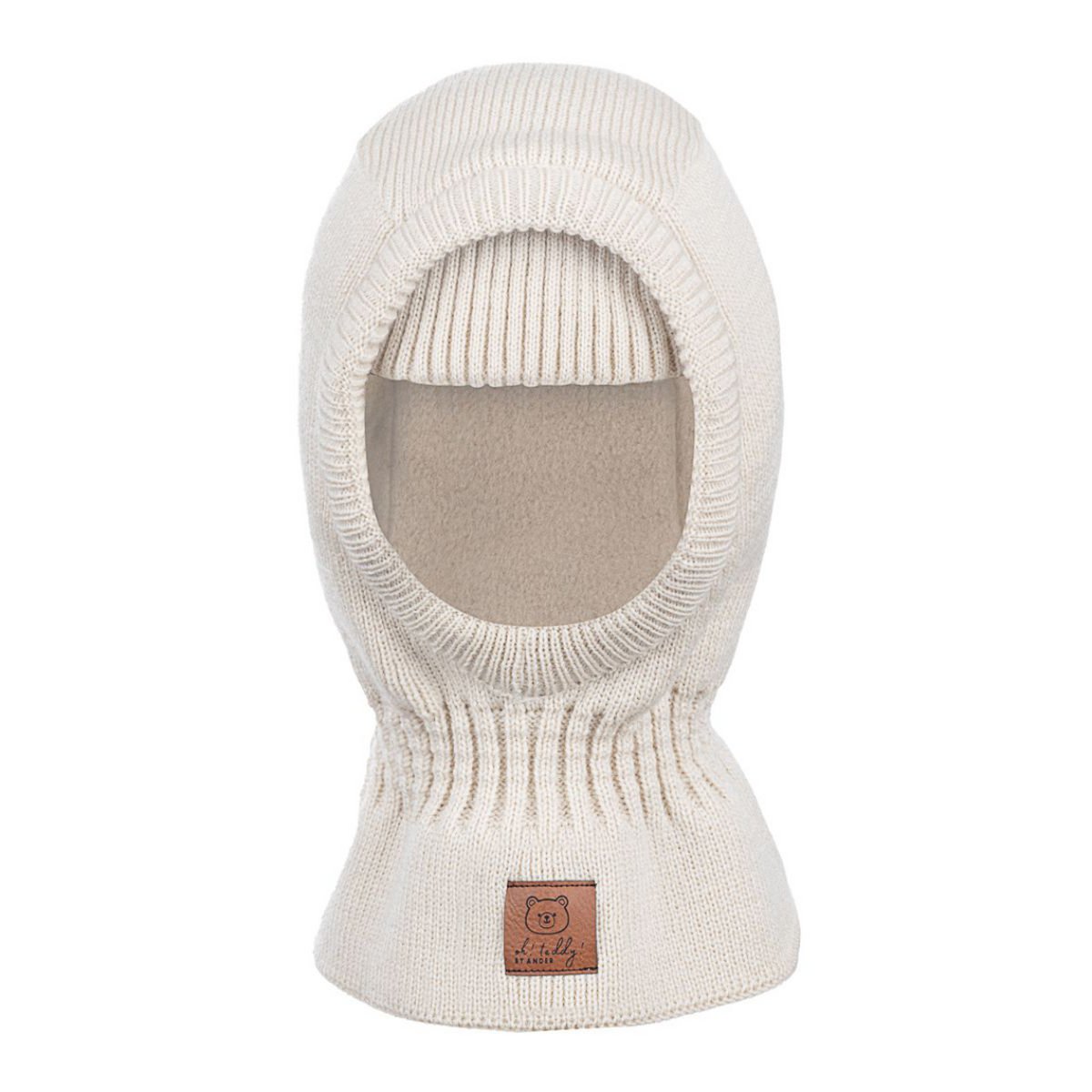 FLORA BEIGE kinderbivakmuts