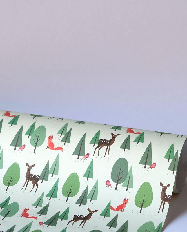 Bambi & Vos inpakpapier