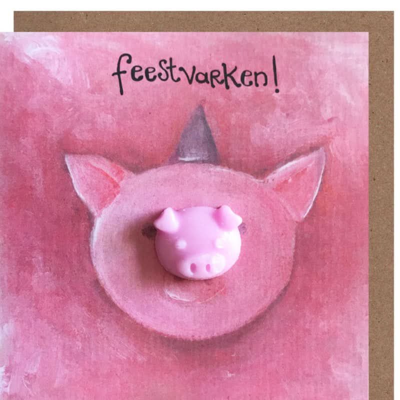 Soap Card Party Pig