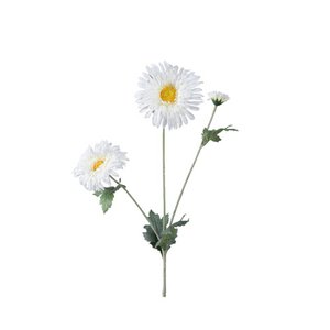 Kunstbloem Madeliefje h68cm wit