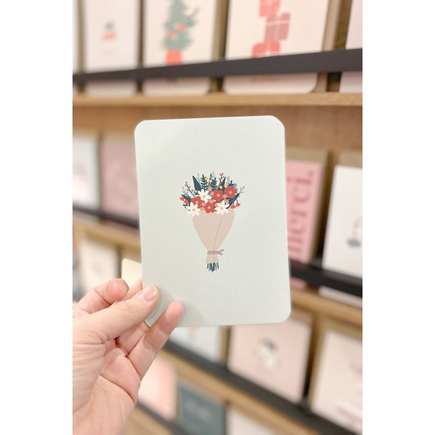 Greeting card bouquet | blank