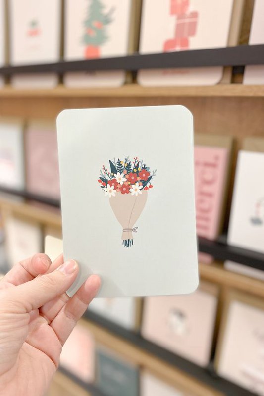 Greeting card bouquet | blank